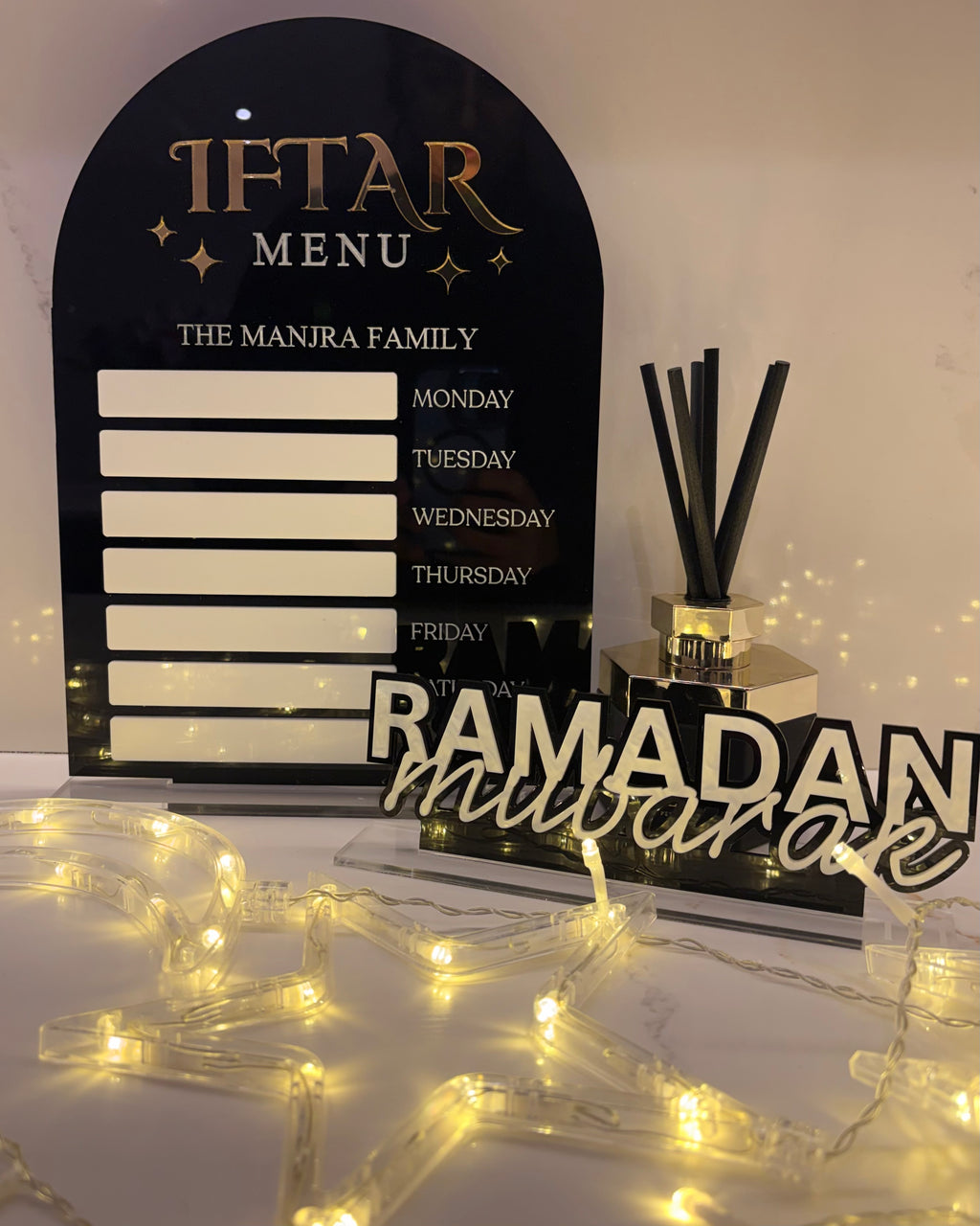 Ramadan Mubarak Freestanding 20cm/30cm