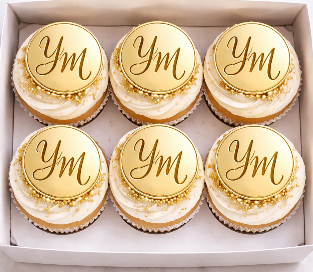 Cupcake Topper - Personalised x12