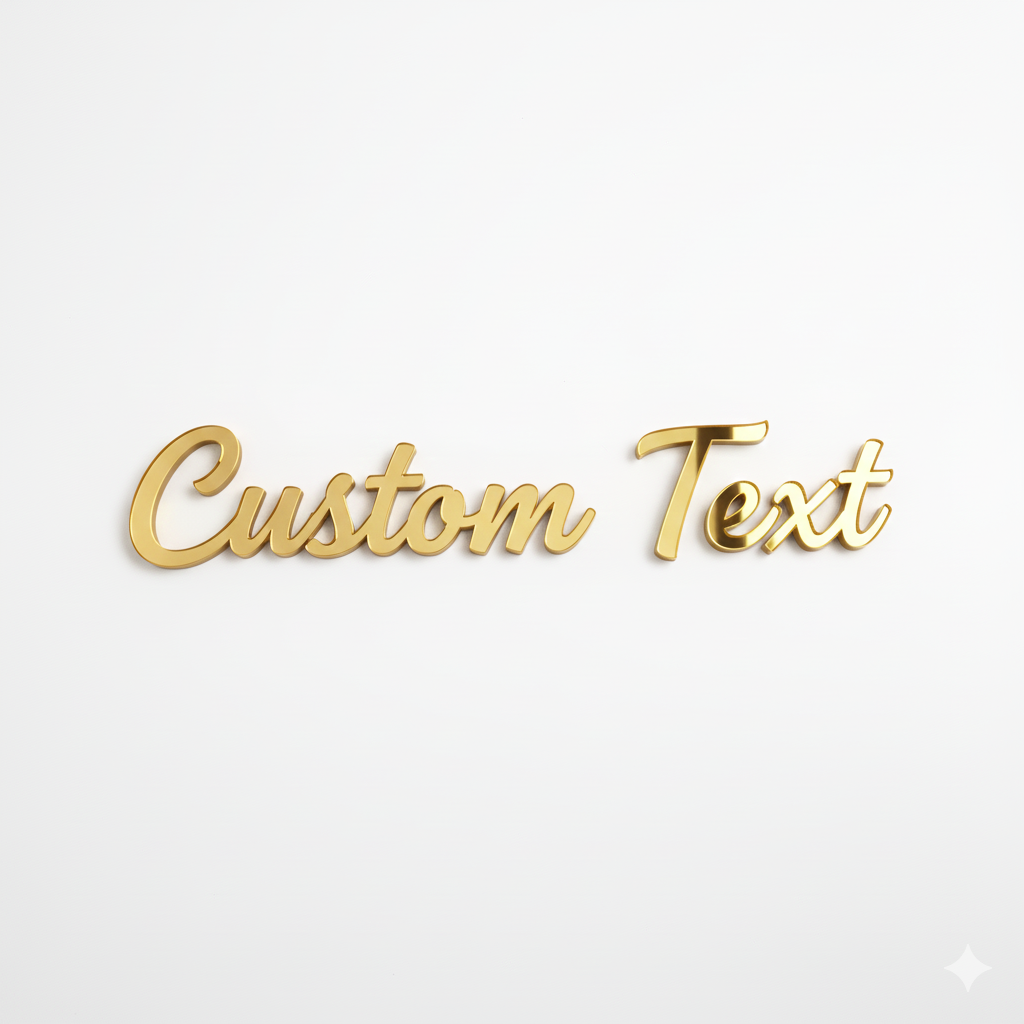 Create Your Own - Personalised Text Cutout (A5)